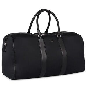 NEW: Zegna Logo Lettering Panelled Holdall Duffle 55 CM - OS